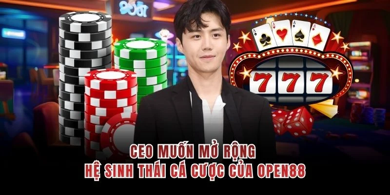CEO muốn mở rộng hệ sinh thái cá cược của OPEN88