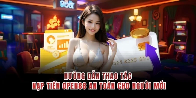 Hướng dẫn thao tác nạp tiền OPEN88 an toàn cho người mới